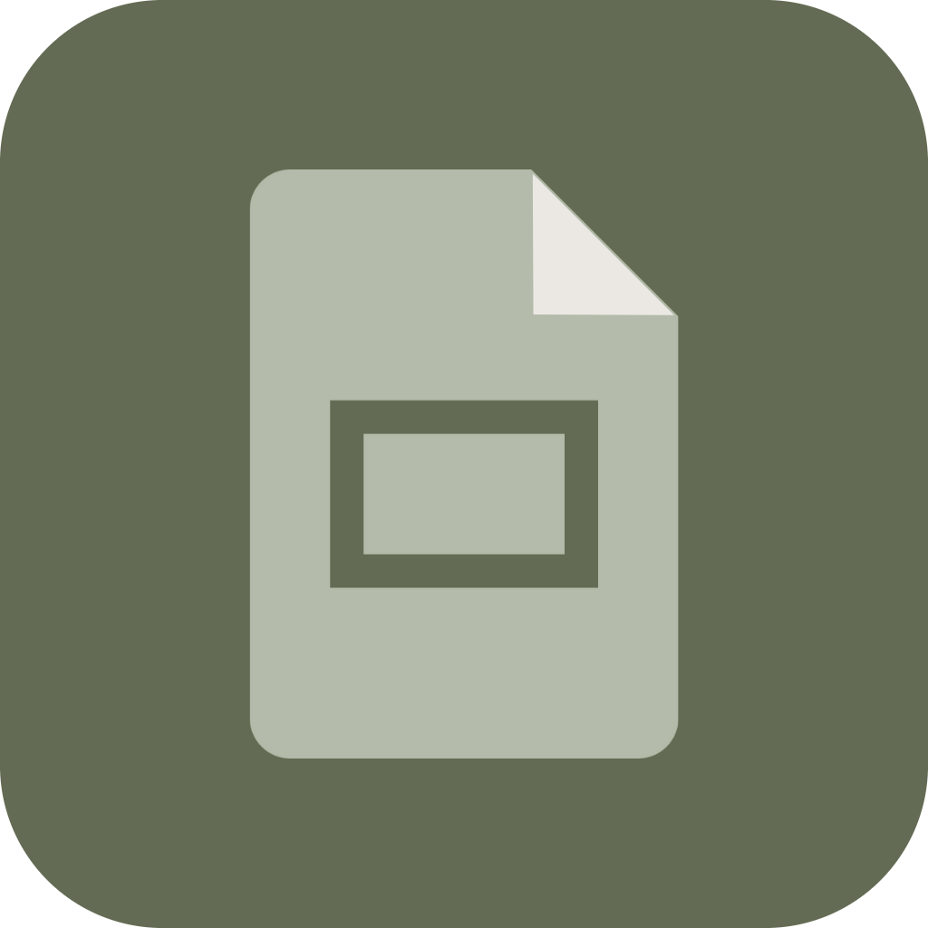 Forest Google Slides Icon